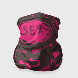 Бандана-труба Sexy Issure, цвет: 3D-принт