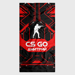 Бандана-труба CS:GO - Дмитрий, цвет: 3D-принт — фото 2