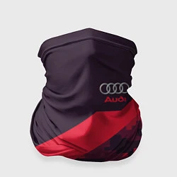 Бандана-труба Audi: Red Pixel, цвет: 3D-принт