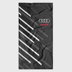 Бандана-труба Audi: White Rays, цвет: 3D-принт — фото 2