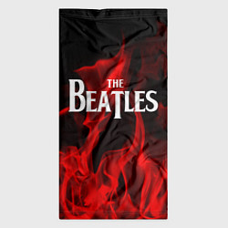 Бандана-труба The Beatles: Red Flame, цвет: 3D-принт — фото 2
