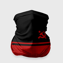 Бандана-труба USSR: Black Sport, цвет: 3D-принт