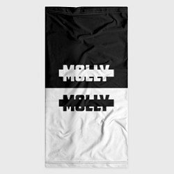 Бандана-труба Molly: Black & White, цвет: 3D-принт — фото 2