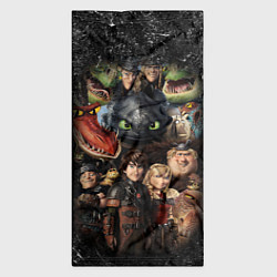 Бандана-труба How to Train Your Dragon, цвет: 3D-принт — фото 2