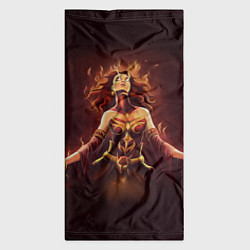 Бандана-труба Lina: Hell Flame, цвет: 3D-принт — фото 2