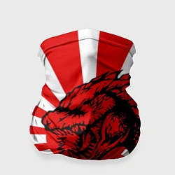 Бандана-труба Japanese Godzilla, цвет: 3D-принт