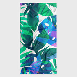 Бандана-труба Зеленые тропики, цвет: 3D-принт — фото 2