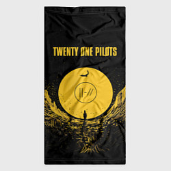 Бандана-труба Twenty One Pilots: Yellow Moon, цвет: 3D-принт — фото 2
