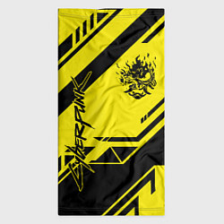 Бандана-труба Cyberpunk 2077: Yellow Samurai, цвет: 3D-принт — фото 2