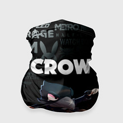 Бандана-труба BRAWL STARS CROW, цвет: 3D-принт