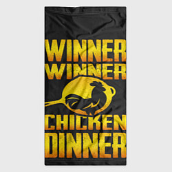 Бандана-труба Winner Chicken Dinner, цвет: 3D-принт — фото 2