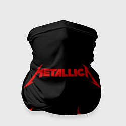 Бандана-труба METALLICA, цвет: 3D-принт