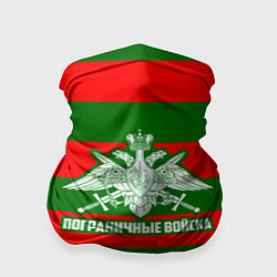 Бандана-труба Пограничные Войска, цвет: 3D-принт