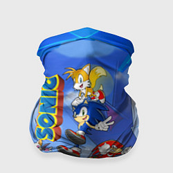 Бандана-труба Sonic, цвет: 3D-принт