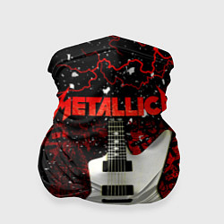 Бандана-труба Metallica, цвет: 3D-принт