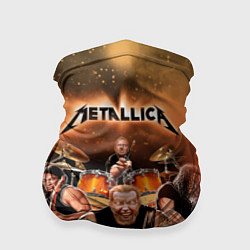 Бандана-труба Metallica, цвет: 3D-принт