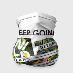 Бандана-труба Off-White: Keep Going, цвет: 3D-принт