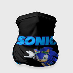 Бандана-труба Sonic, цвет: 3D-принт