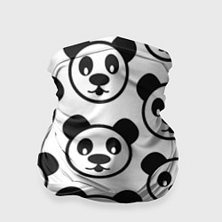 Бандана-труба Panda, цвет: 3D-принт