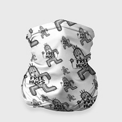 Бандана-труба FREE HUGS, цвет: 3D-принт