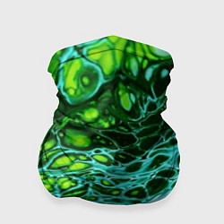 Бандана-труба Кислотные разводы краски, цвет: 3D-принт