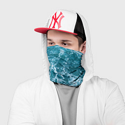 Бандана-труба Водная гладь, цвет: 3D-принт — фото 2