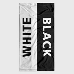 Бандана-труба BLACK & WHITE, цвет: 3D-принт — фото 2