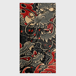 Бандана-труба Dsquared tatoo DRAGON, цвет: 3D-принт — фото 2