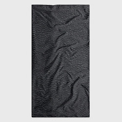 Бандана-труба Текстура черная кожа рельеф, цвет: 3D-принт — фото 2