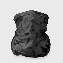Бандана-труба Черная дымка, цвет: 3D-принт