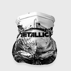 Бандана-труба Metallica, цвет: 3D-принт