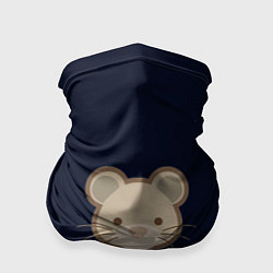 Бандана-труба Ночная мышь, цвет: 3D-принт