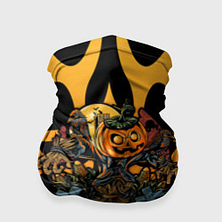 Бандана-труба Веселый Хэллоуин, цвет: 3D-принт