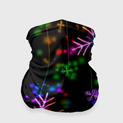 Бандана-труба Новый год, цвет: 3D-принт