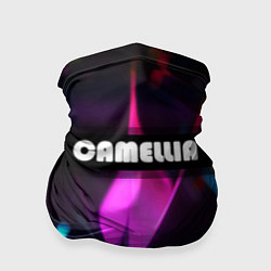 Бандана-труба CAMELLIA, цвет: 3D-принт