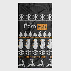 Бандана-труба Christmas PornHub, цвет: 3D-принт — фото 2