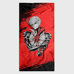 Бандана-труба Генос One Punch Man, цвет: 3D-принт — фото 2