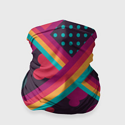 Бандана-труба Geometric abstract, цвет: 3D-принт