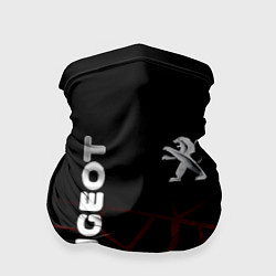 Бандана-труба PEUGEOT, цвет: 3D-принт