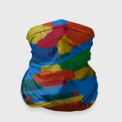 Бандана-труба Разноцветная абстракция, цвет: 3D-принт