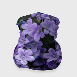 Бандана-труба Фиолетовый цвет весны, цвет: 3D-принт