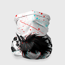 Бандана-труба DEATH NOTE ТЕТРАДЬ СМЕРТИ, цвет: 3D-принт