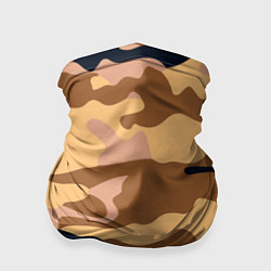 Бандана-труба Камуфляж, цвет: 3D-принт