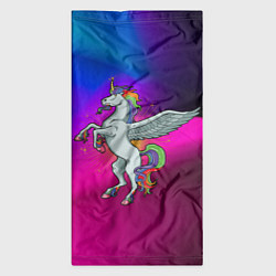 Бандана-труба Единорог Unicorn Z, цвет: 3D-принт — фото 2