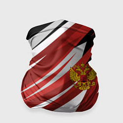 Бандана-труба РОССИЯ RUSSIA RED, цвет: 3D-принт