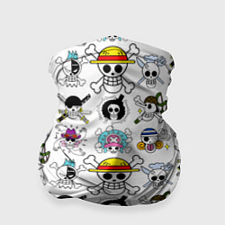 Бандана-труба Веселые Роджеры пиратов Соломенной Шляпы, цвет: 3D-принт