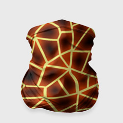 Бандана-труба Огненная геометрия, цвет: 3D-принт