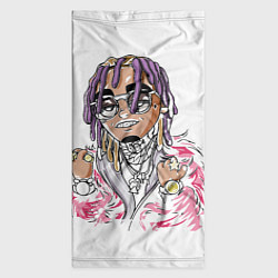 Бандана-труба Лил памп Lil pump, цвет: 3D-принт — фото 2