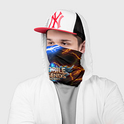 Бандана-труба Mobile Legends разряды молний flash, цвет: 3D-принт — фото 2