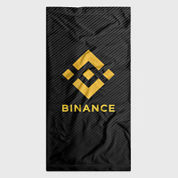 Бандана-труба БИНАНС ЛОГО CARBON BINANCE LOGO, цвет: 3D-принт — фото 2